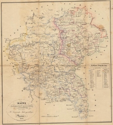 Mappa Archidyecezyi gniezninskiej i Poznańskiej