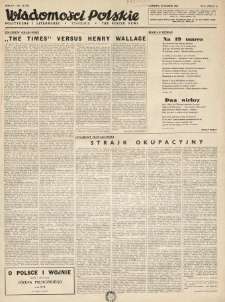 Wiadomości Polskie Polityczne i Literackie. 1943.03.28 R.4 Nr13
