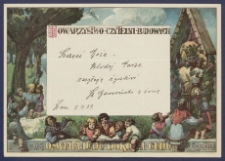 Telegram patriotyczny : Oświata ludu dokona cudu [DZS 595 III]