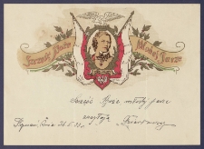 Telegram patriotyczny : Szczęść Boże Młodej Parze [DZS 881 III]