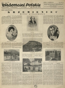 Wiadomości Polskie Polityczne i Literackie. 1943.09.12 R.4 Nr37