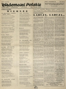 Wiadomości Polskie Polityczne i Literackie. 1943.10.03 R.4 Nr40
