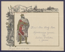 Telegram patriotyczny : Bolesław Chrobry 1025-1925