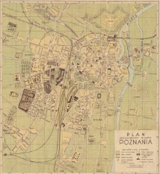 Plan Powszechnej Wystawy Krajowej w roku 1929 i stołecznego miasta Poznania