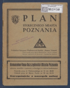 Plan stołecznego miasta Poznania