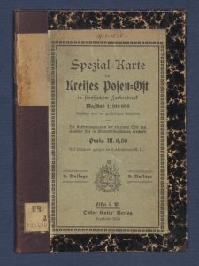 Stadtkreis Posen und Kreis Posen-Ost
