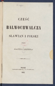 Cześć bałwochwalcza Sławian i Polski.
