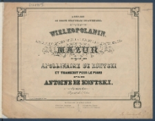 Wielkopolanin : souvenir de Posen : mazur : Op. 8.