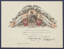 Telegram patriotyczny : Honor i Ojczyzna [DZS 557 III]