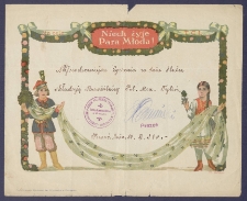 Telegram patriotyczny : Niech żyje Para Młoda! [DZS 709 III]