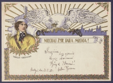 Telegram patriotyczny : Niechaj żyje Para Młoda! [DZS 842 III]