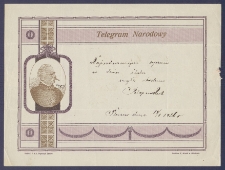 Telegram patriotyczny : Telegram narodowy