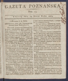 Gazeta Poznańska R. 1809, nr 25