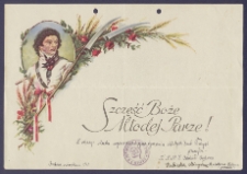 Telegram patriotyczny : Szczęść Boże Młodej Parze! [DZS 2269 III]