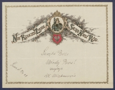 Telegram patriotyczny : Nie rzucim ziemi skąd nasz r&oacute;d [DZS 544 III]