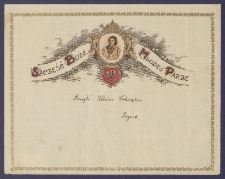 Telegram patriotyczny : Leć nasz orle w g&oacute;rnym pędzie [DZS 2394 III]