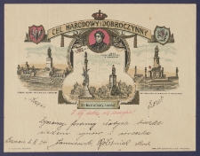 Telegram patriotyczny : Cel narodowy i dobroczynny
