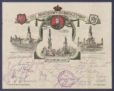 Telegram patriotyczny : Cel narodowy i dobroczynny