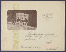 Telegram patriotyczny : Pomnik Najświętszego Serca Jezusowego : Wdzięczność Narodu [DZS 648 III]