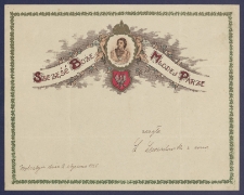 Telegram patriotyczny. Incipit: Szczęść Boże młodej parze [DZS 661 III]