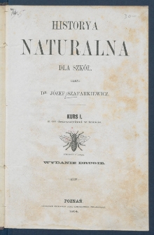 Historya naturalna dla szk&oacute;ł.