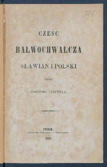 Cześć bałwochwalcza Sławian i Polski.