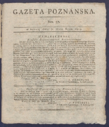 Gazeta Poznańska R. 1814, nr 37