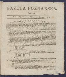 Gazeta Poznańska R. 1814, nr 44