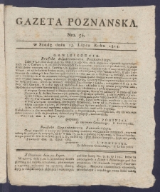Gazeta Poznańska R. 1814, nr 56