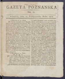 Gazeta Poznańska R. 1810, nr 83
