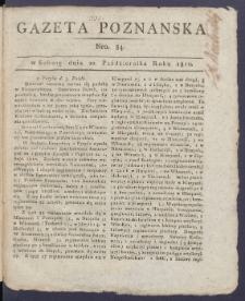 Gazeta Poznańska R. 1810, nr 84