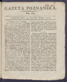 Gazeta Poznańska R. 1811, nr 100