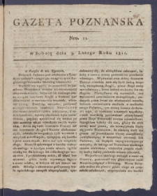 Gazeta Poznańska R. 1811, nr 12