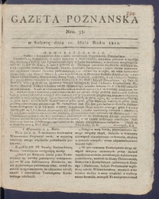 Gazeta Poznańska R. 1811, nr 38