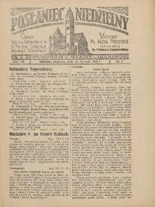 Posłaniec Niedzielny: organ Parafii św. Stanisława BM w Mieście Ostrowie Archidiec. Poznańskiej 1933.01.29 R.7 Nr5
