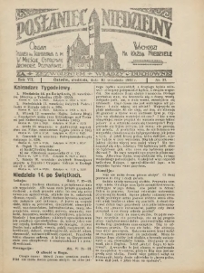 Posłaniec Niedzielny: organ Parafii św. Stanisława BM w Mieście Ostrowie Archidiec. Poznańskiej 1933.09.10 R.7 Nr37