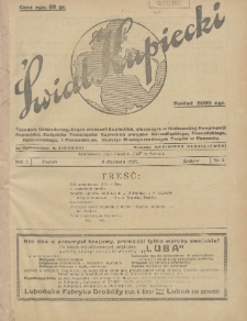 Świat Kupiecki : tygodnik gospodarczy : organ zrzeszeń kupieckich, złączonych w Związkach Towarzystw Kupieckich (...) 1927.01.08 R.3 Nr 2