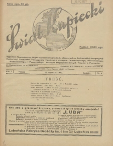 Świat Kupiecki : tygodnik gospodarczy : organ zrzeszeń kupieckich, złączonych w Związkach Towarzystw Kupieckich (...) 1927.01.22 R.3 Nr 4