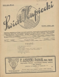 Świat Kupiecki : tygodnik gospodarczy : organ zrzeszeń kupieckich, złączonych w Związkach Towarzystw Kupieckich (...) 1927.01.29 R.3 Nr 5