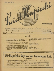 Świat Kupiecki - Kupiecki Polski. Tygodnik Gospodarczy- Organ oficjalny Związk&oacute;w Tow. Kupieckich (...) 1927.10.22 R.3 Nr 43