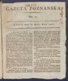 Gazeta Poznańska R. 1810, nr 20