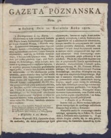 Gazeta Poznańska R. 1810, nr 32