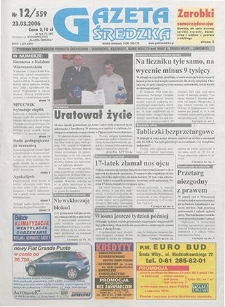 Gazeta Średzka 2006.03.23 Nr12/559