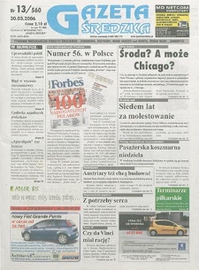 Gazeta Średzka 2006.03.30 Nr13/560