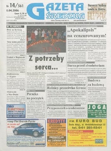 Gazeta Średzka 2006.04.06 Nr14/561