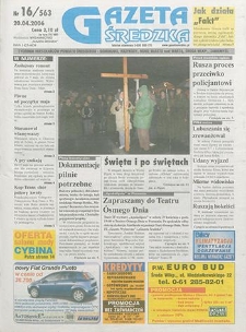 Gazeta Średzka 2006.04.20 Nr16/563