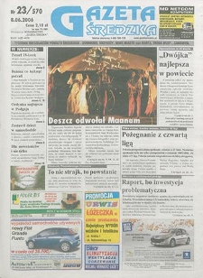 Gazeta Średzka 2006.06.08 Nr23/570
