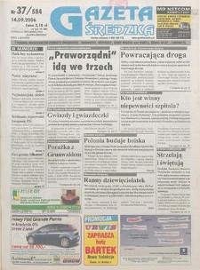 Gazeta Średzka 2006.09.14 Nr37/584