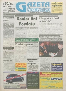 Gazeta Średzka 2006.12.14 Nr50/597