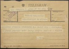 [Telegram] : do Tadeusza Szeligowskiego : [15]